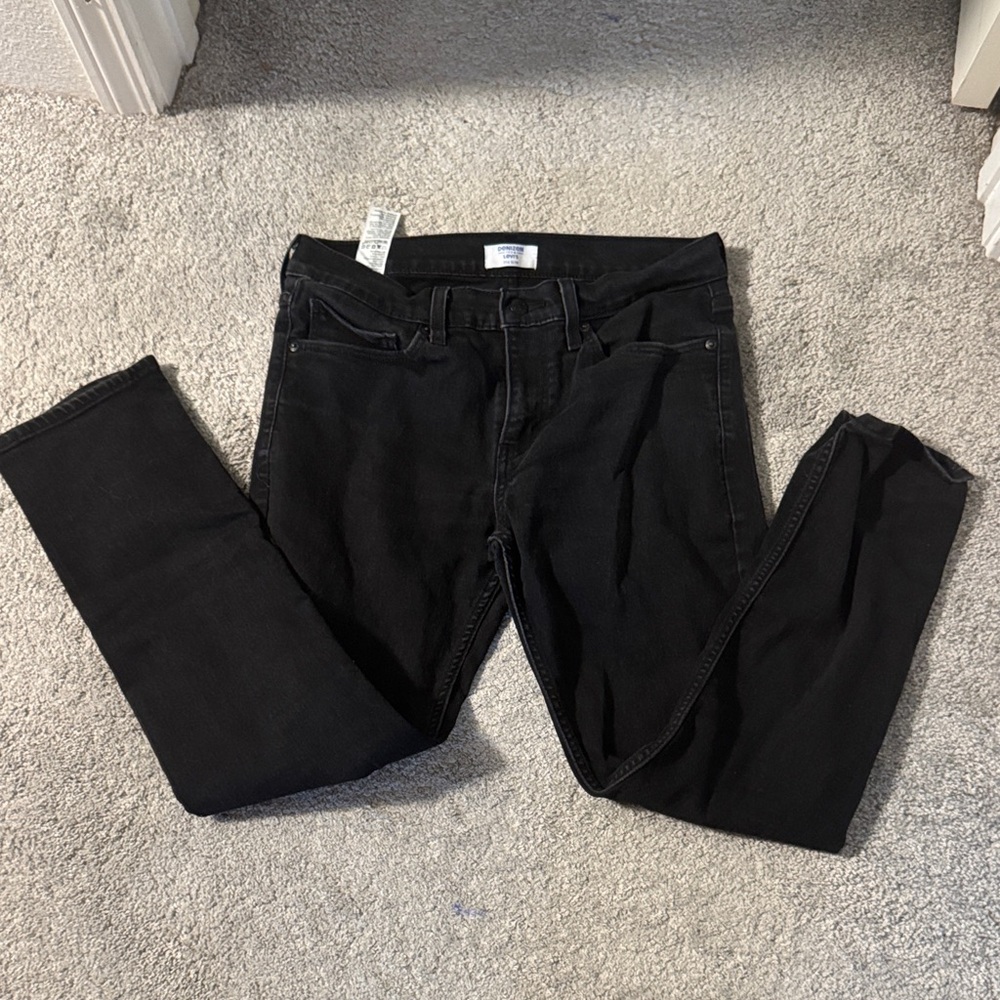 Denizen from Levi's Men's Charcoal Skinny Jeans
